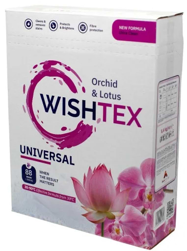 Пральний порошок WishTex Orchid & Lotus 5,4 кг (WWPCACKL5400) - Фото 1