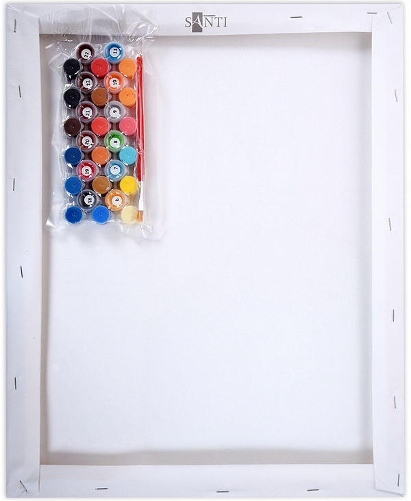 Фото - Картина по номерам Santi Лимонний букет 40х50 см (955753)