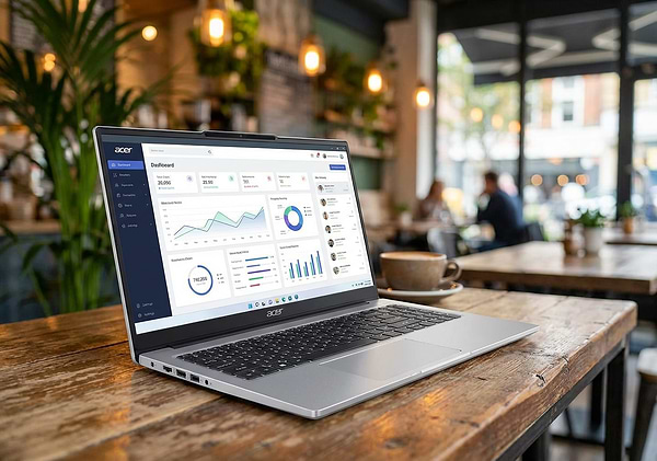 Фото - Уценка - Ноутбук Acer Aspire Lite AL15-45P (NX.DLQEU.001) Silver