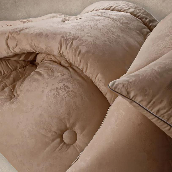 Фото - Ковдра зимова двоспальна євро MirSon 200x220 см Бамбукове №1571 Ferrero Gold (2200011174389)