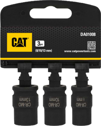 Набір торцевих голівок CAT 3 шт. (DA01008)