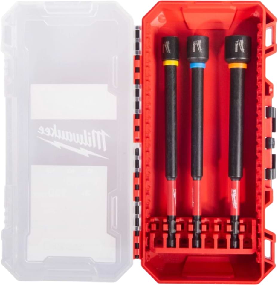 Набір торцевих голівок Milwaukee 3 шт. (4932499426)