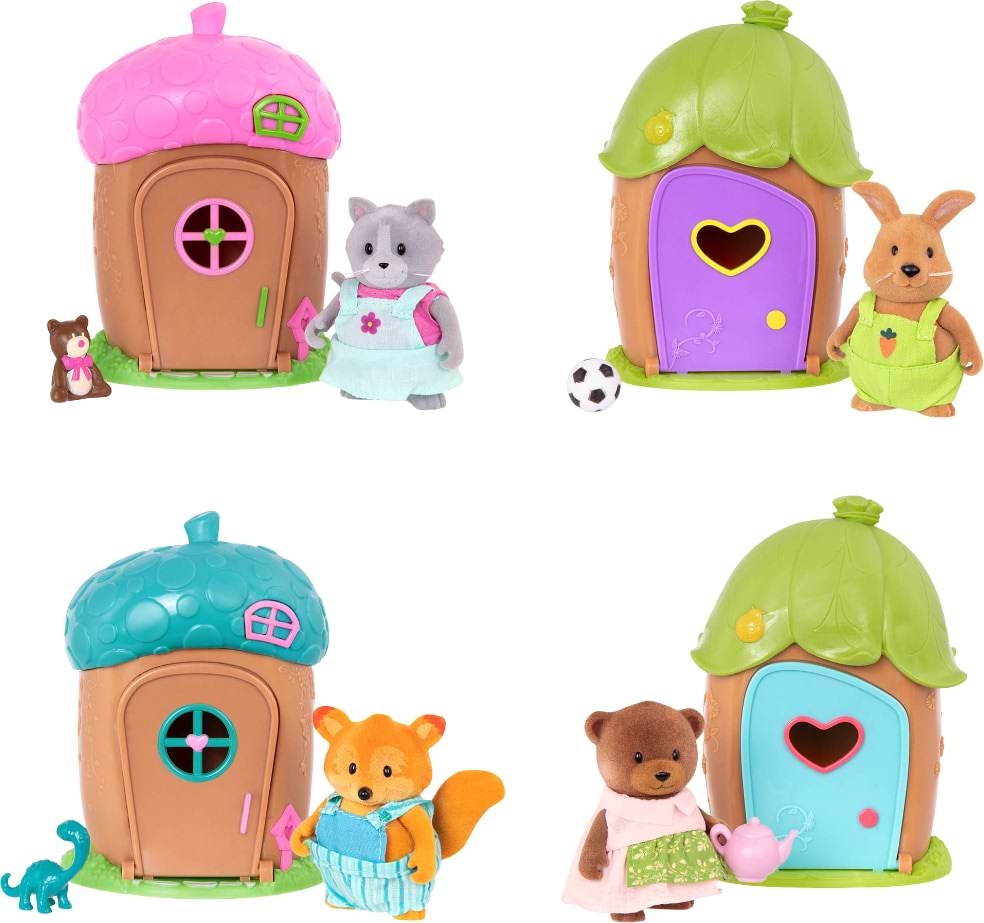 Ігрова фігурка-сюрприз набір Li'l Woodzeez Будиночок із сюрпризом в асортименті (WZ7023Z) - Фото 1