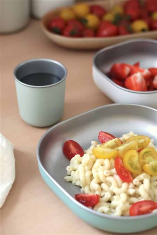 Фото - Набор тарелок для малыша Beaba 3 пр. оливковый (913583)