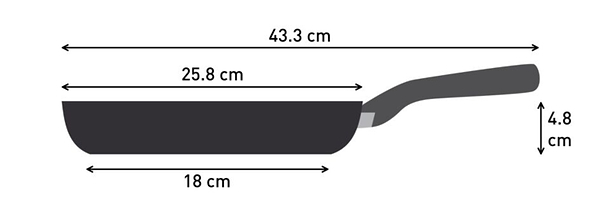 Фото - Сковорода универсальная Tefal G3050402 Protech 24 см