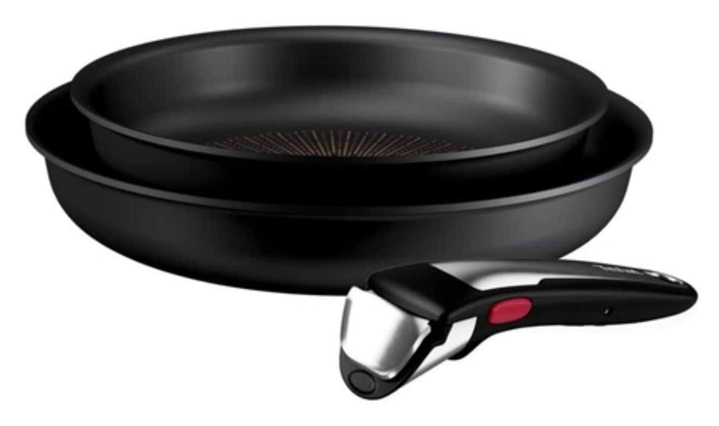 Набор сковород со съемной ручкой Tefal P0009653 Ingenio Exсellence+ 3 пр (22/26 см + съемная ручка)
