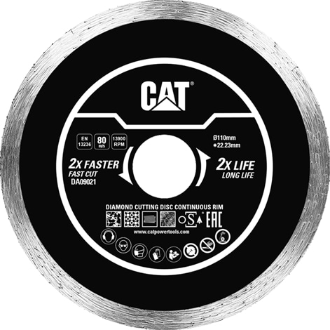 Диск алмазний CAT DA09021