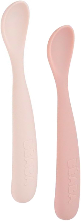 Набір дитячий Beaba 2 шт. 4+ Pink/Creame (913598)