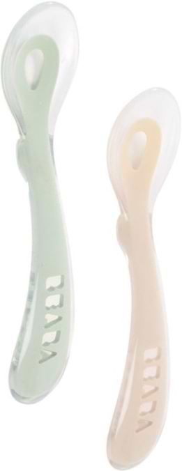 Набір дитячий Beaba 2 шт. 8+ Olive/Pink (913628)