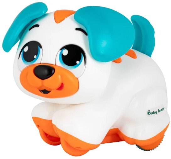 Інтерактивна іграшка Baby Team Домашній улюбленець (8658_песик білий)