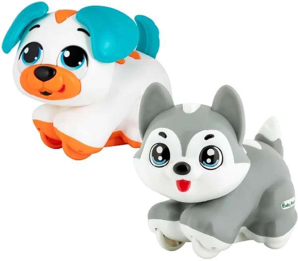 Фото - Інтерактивна іграшка Baby Team Домашній улюбленець (8658_хаскі сіренький)