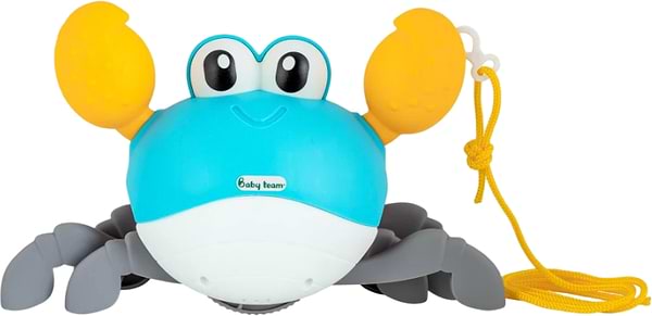 Фото - Игрушка для ванной Baby Team Чудо краб (8685_блакитний) Фото - Игрушка для ванной Baby Team Чудо краб (8685_блакитний)