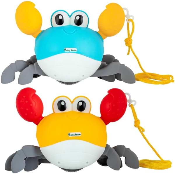 Фото - Игрушка для ванной Baby Team Чудо краб (8685_блакитний)