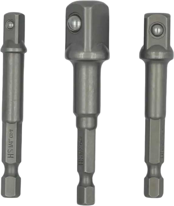 Набор торцевых головок Haisser PROFI 1/4", 3/8", 1/2" 3 шт.