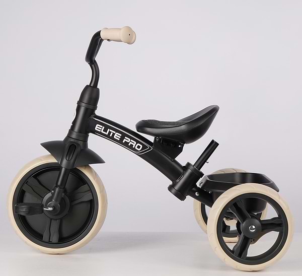 Фото - Триколісний велосипед Qplay Elite Pro Black (T10-BEliteProBlack)