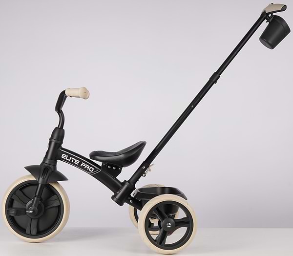 Фото - Триколісний велосипед Qplay Elite Pro Black (T10-BEliteProBlack)