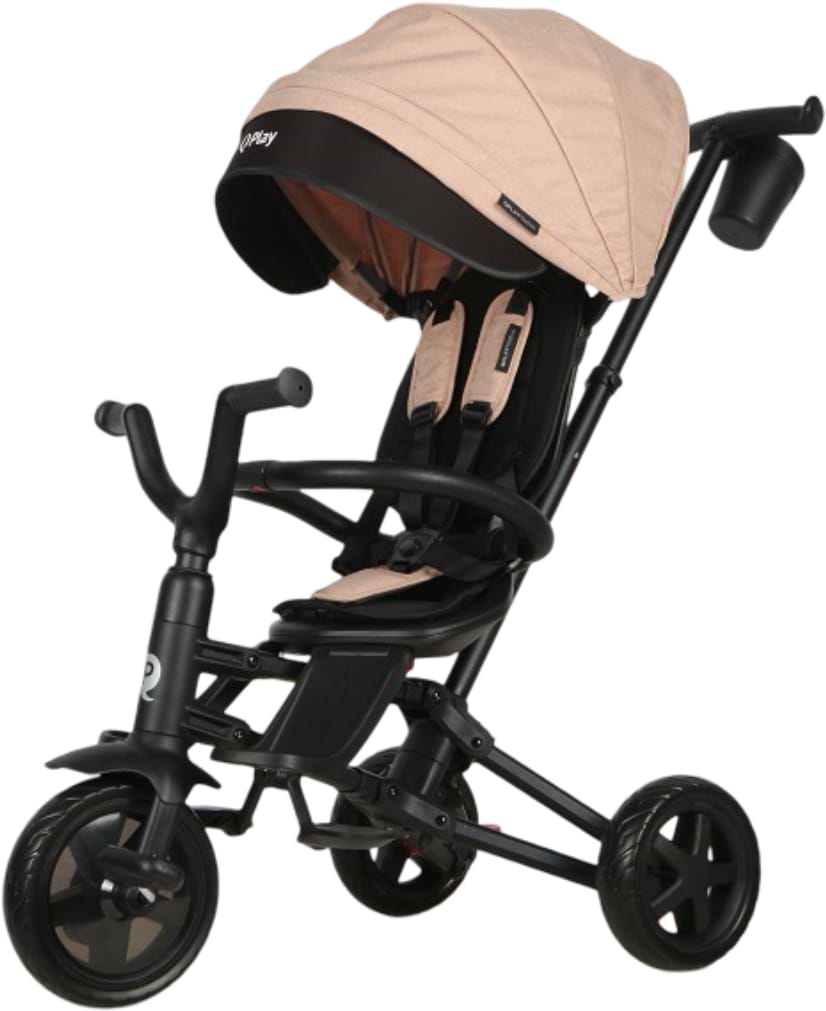 Трёхколёсный велосипед Qplay Nova Niello Beige (S700-12Nova+EvaBeige)