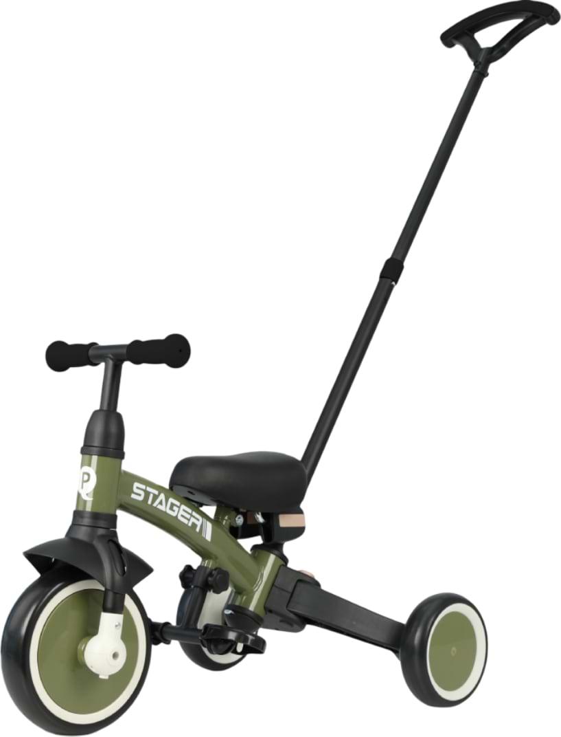 Трёхколёсный велосипед Qplay Stager 3в1 Dark Green (T80STAGERDarkGreen)