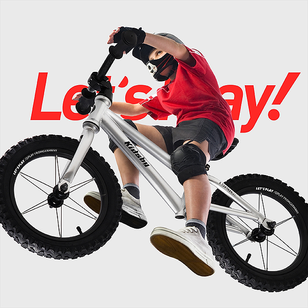 Фото - Біговел Qplay KidsBy Silver (KB14KidsBySilver)