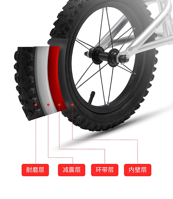 Фото - Біговел Qplay KidsBy Silver (KB14KidsBySilver)