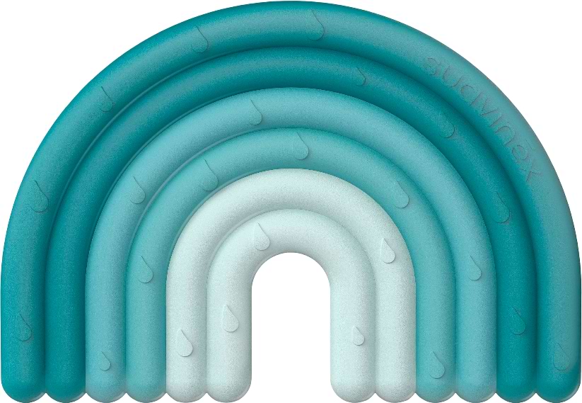 Прорезыватель Suavinex с пузырьками STEP 1 голубой (401435)