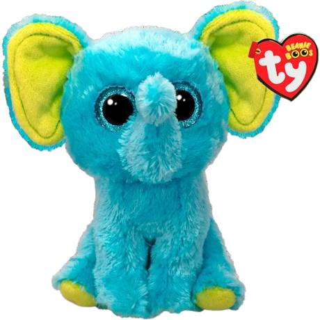 Мягкая игрушка глазастик TY Beanie Boo's Слоненок TRUNKLES 15 см (37359)