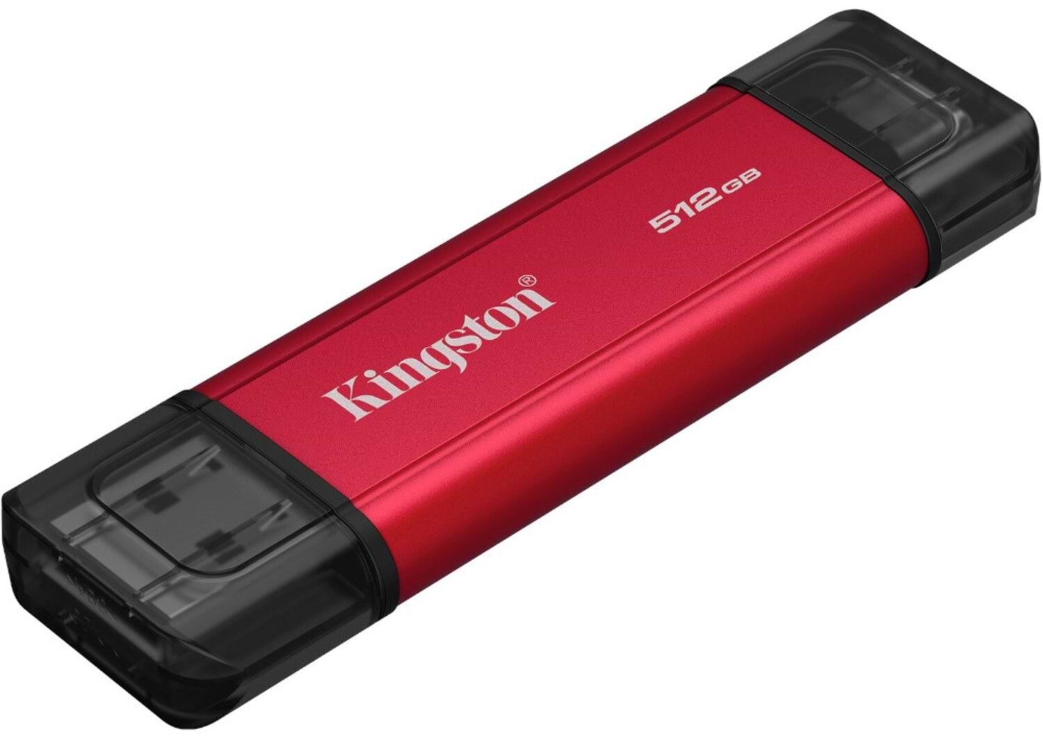 SSD-накопичувач зовнішній Kingston 512GB USB 3.2 Gen 2 Red (SPSD/512GB) - Фото 1