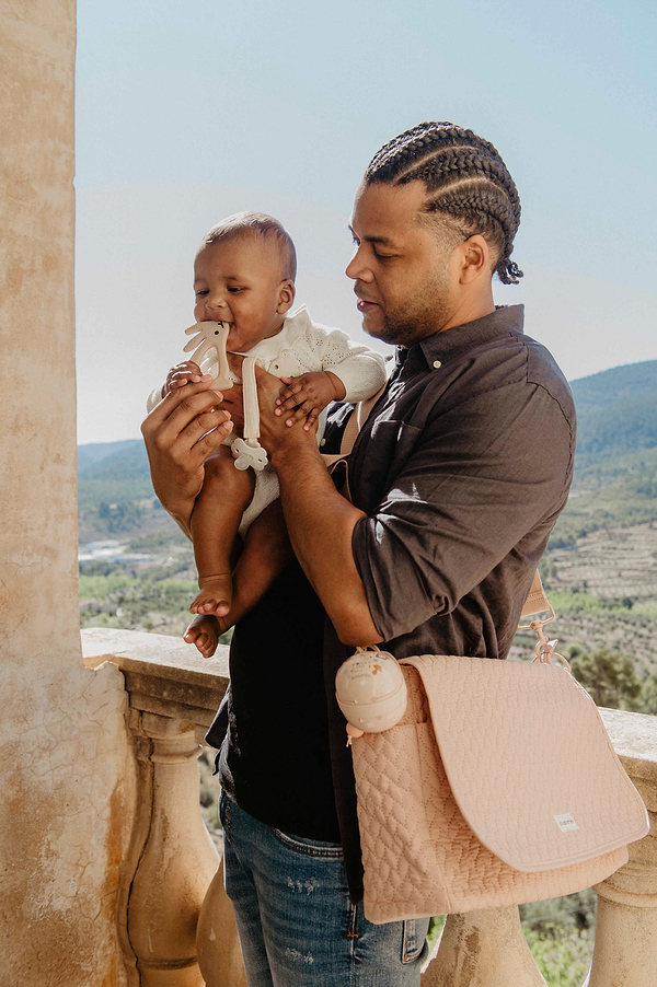 Фото - Тримач пустушок Suavinex Wonderland бежева (402831)