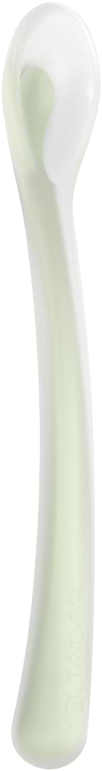 Ложка дитяча Suavinex Colour Essence зелена (401532)