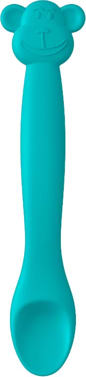 Ложка дитяча Suavinex зелена мавпа (401354)