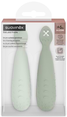 Фото - Набір дитячий Suavinex Colour Essence зелена 2 шт. (402906)