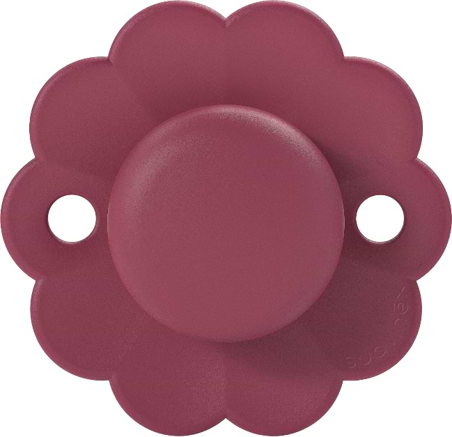Симметричная пустышка Suavinex 6-18 мес. Wonder бордовая (308389)