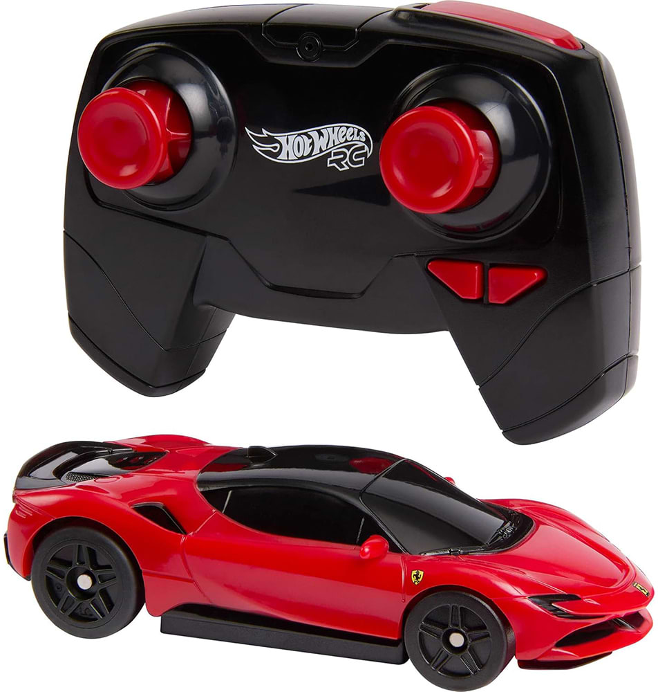 Радиоуправляемая машинка Hot Wheels «Ferrari SF90 Stradale Assetto Fiorano» (JGD09)