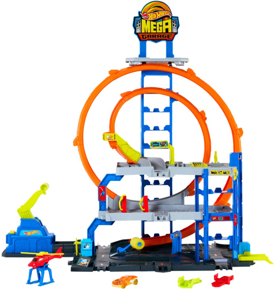 Игровой набор Hot Wheels «Гараж с мега-петлей» (JBM74)