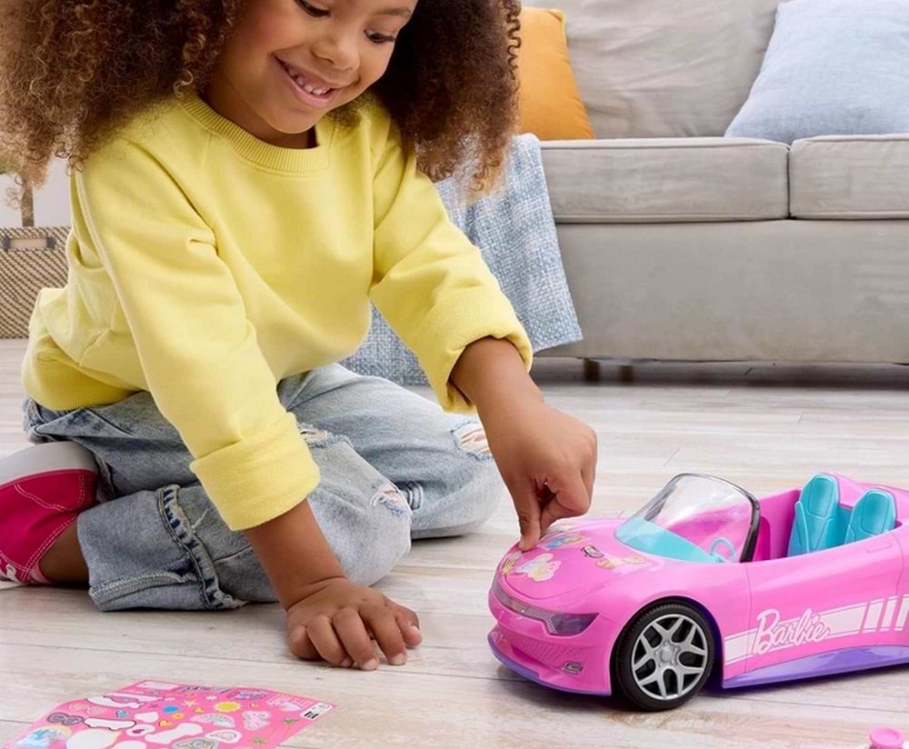 Фото - Радіокерована машинка Hot Wheels Кабріолет для BARBIE® (JBH05)