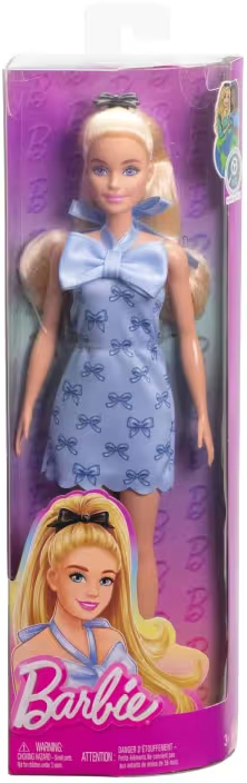 Фото - Лялька Barbie "Модниця" – блакитні бантики (HYT93)