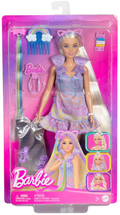 Фото - Ігровий набір Barbie "Модні зачіски" (JCT72)