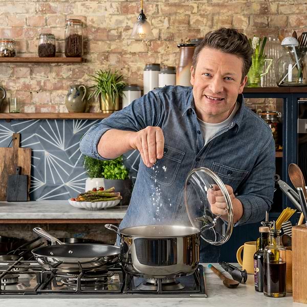 Фото - Сковорода ВОК Tefal E3141944 Jamie Oliver Kitchen Essential 28 см