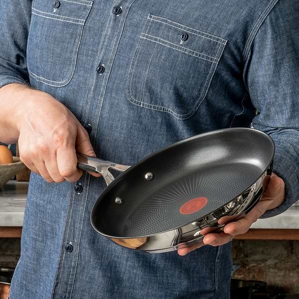 Фото - Сковорода ВОК Tefal E3141944 Jamie Oliver Kitchen Essential 28 см