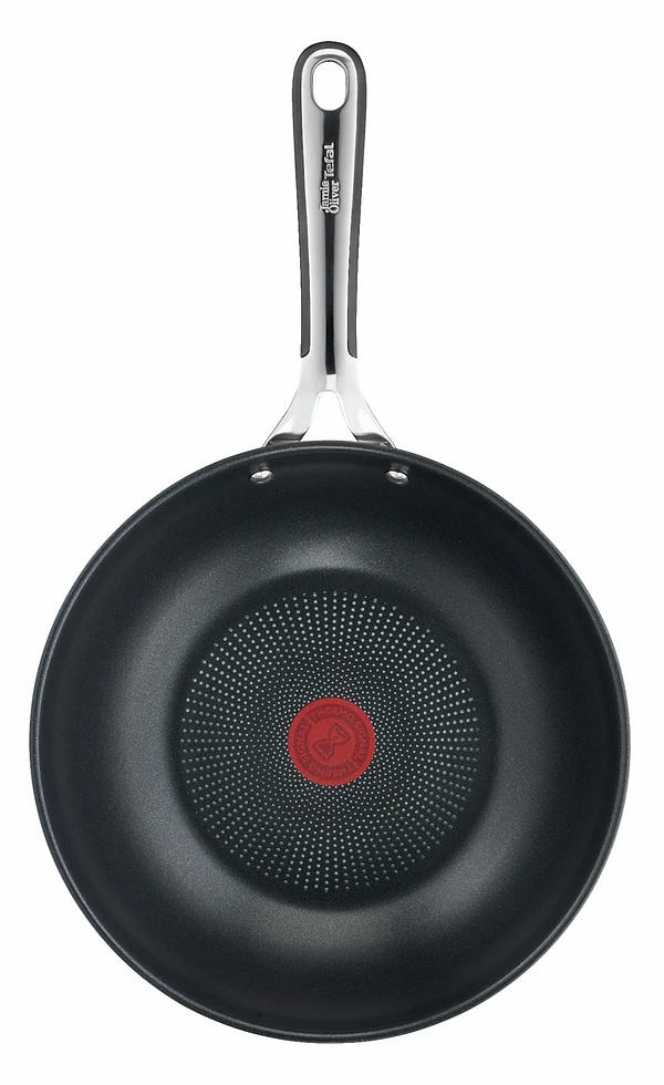 Фото - Сковорода ВОК Tefal E3141944 Jamie Oliver Kitchen Essential 28 см