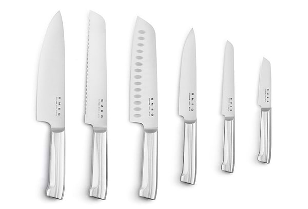 Фото - Набір ножів Smeg KBSF02WH