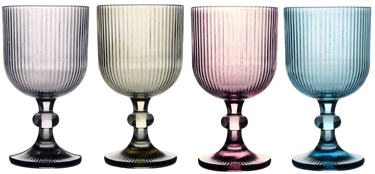 Набор бокалов Ecomo PARTY 4х360 мл (DOM-0365-LIN-F-K-S)