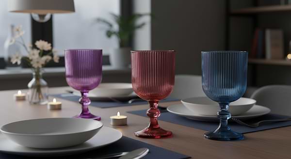 Фото - Бокал Ecomo PARTY 360 мл в ассортименте (DOM-0365-LIN-F-K)