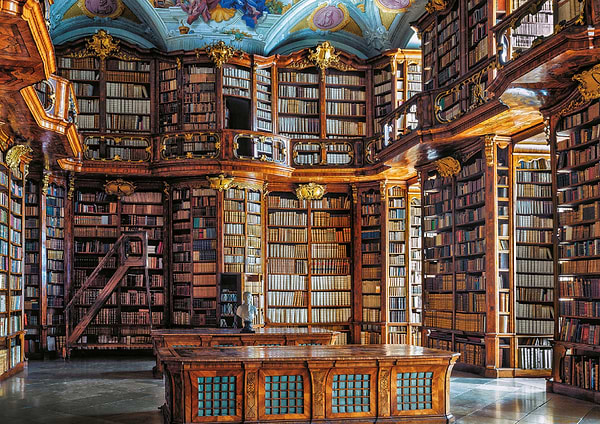 Фото - Пазли (8 +) Piatnik Бібліотека Св. Флоріана 1000 ел. (PT-556142)