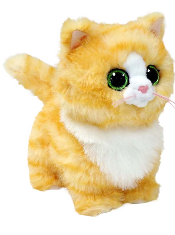 М'яка іграшка глазастик TY Beanie Babies Руда кішка Мелані 15 см (37410)