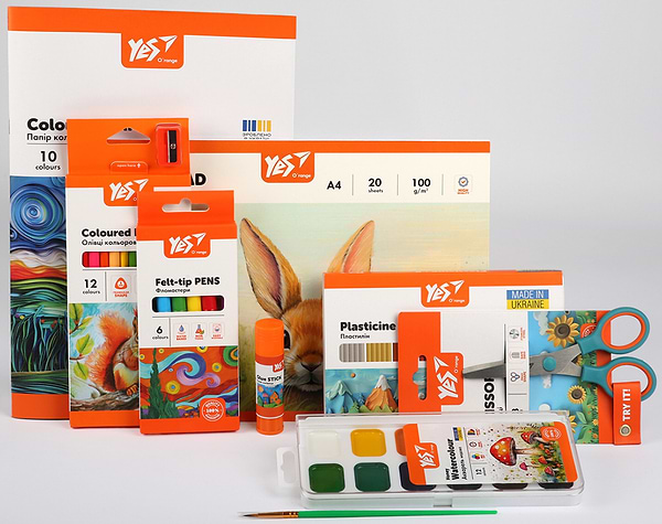 Фото - Набор для рисования YES Orange 11 пр. (450222)