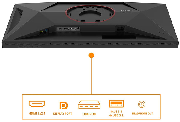 Фото - Монітор ігровий AOC U27G4XM