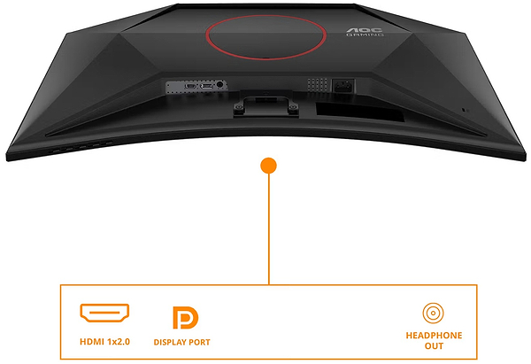 Фото - Монітор ігровий AOC C32G42ZE