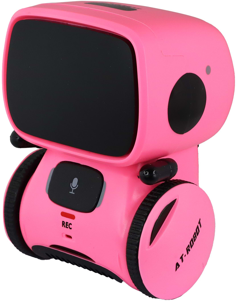 Интерактивный робот AT-Robot с голосовым управлением Розовый (озвуч.укр.) (AT001-04-UKR) - Фото 1