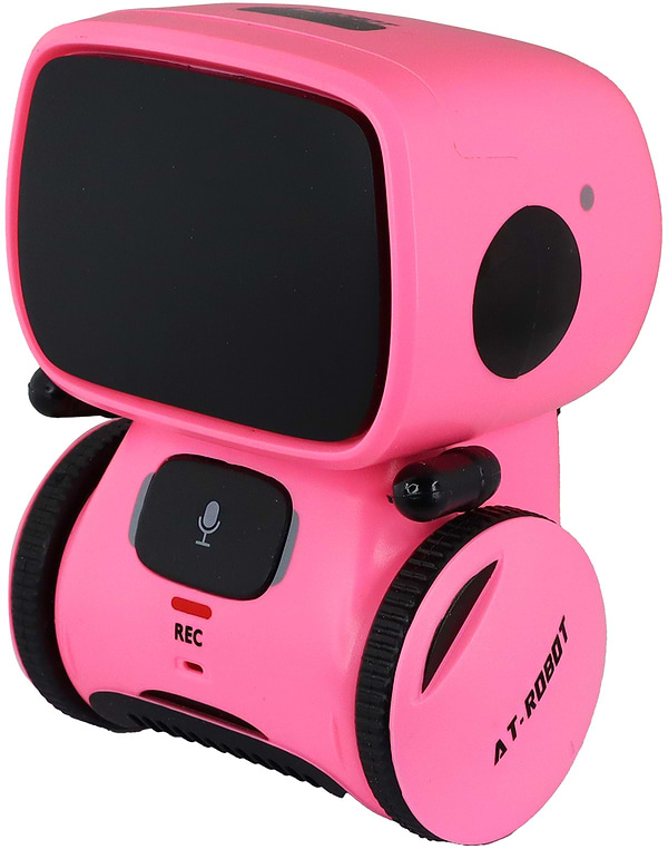 Фото - Інтерактивний робот AT-Robot з голосовим керуванням Рожевий (озвуч.укр.) (AT001-04-UKR)